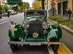 Une Bentley 3 1⁄2 Litre (1934).