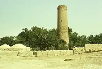Minaret de Zâdiyân, xiie siècle. Province de Balkh, Afghanistan