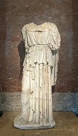 Athéna Médicis. Musée du Louvre.