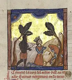 Alexandre entendant des voix (f.181v)