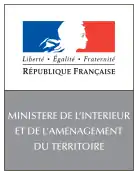 Logo du Ministère de l'Intérieur et de l'Aménagement du territoire de 2005 à 2007