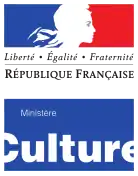 Logo du Ministère de la Culture de mai 2017 à février 2020.