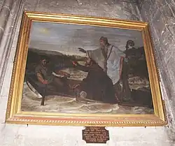 Le miracle de saint Adjutor, œuvre de Devos (XIXe&nbsp;siècle).