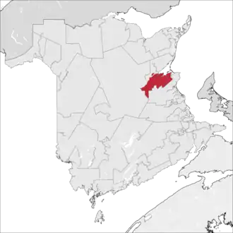 Carte de la circonscription