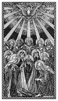 Illustration de la Pentecôte