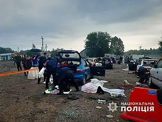 Image illustrative de l’article Frappe aérienne du convoi de Zaporijjia