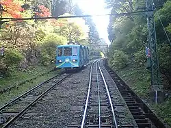 Vue de l'évitement central.