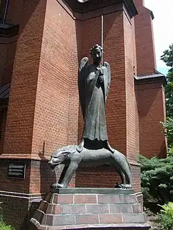 Der Geistkämpfer (L'esprit combattant), Nikolaikirche, Kiel