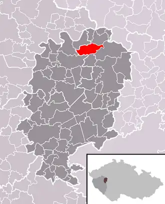 Localisation de Mlečice