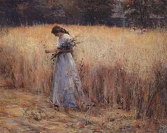 Moça no trigal (1916), collection particulière.