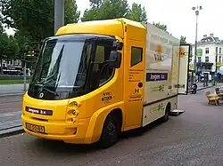 Utilitaire Modec à Amsterdam.