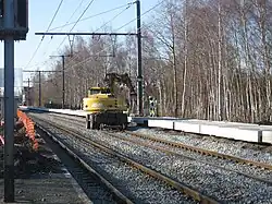 Travaux de renouvellement des quais.