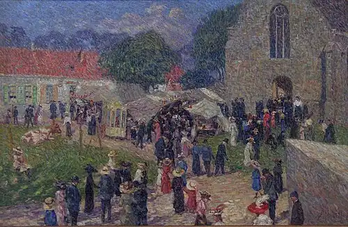 Kermesse à Kerselaere, 1915Musée de Deinze et du Pays de la Lys