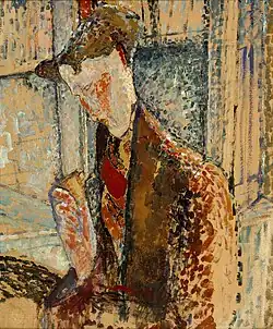Portrait par Modigliani (1914).