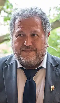 Moetai Brotherson, président de la Polynésie française depuis 2023.