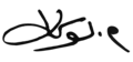 Signature de Mohamed Loukal