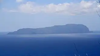 Moho Tani vue depuis HivaOa.