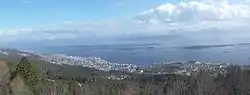 Molde vue depuis le Varden