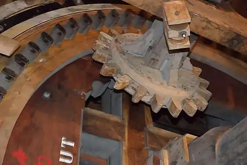 Varkenswiel (kammenwiel). De Put (Leiden)