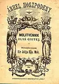 Un livre de prière pour enfants fait par Carpathian Ruthenia, 1904 (Hungarian alphabet)