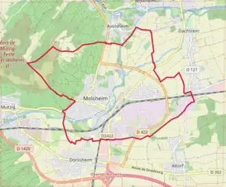 Carte OpenStreetMap.