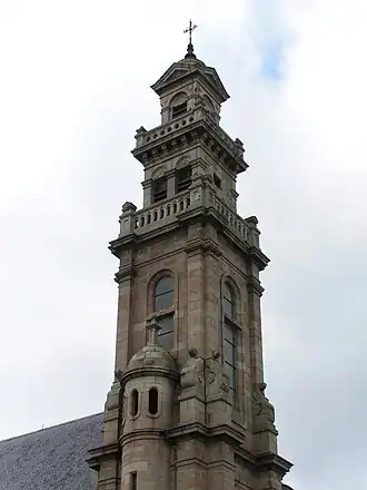 Monastère Saint Anne, détail du clocher principal.