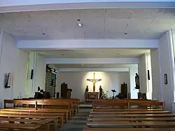 Intérieur de la chapelle.