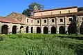 Cloître du monastère de Santa María la Real d'Obona.