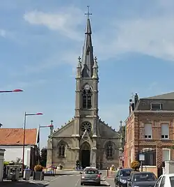 L'église Saint-Nicolas.