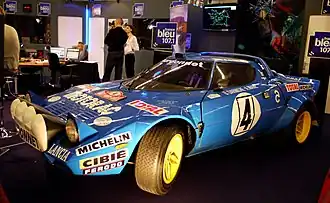 Lancia Stratos, à moteur V6 Dino.