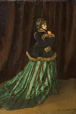 La Femme à la robe verte (1866)initialement nommé Camille