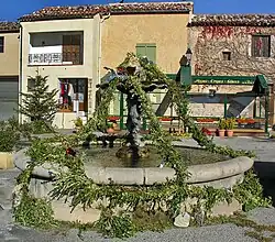 Fontaine place Saint-Sébastien (XVIIIe).
