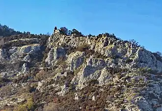 Castrum de Villevieille-Esclapon.