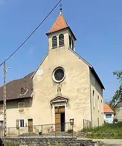 L'église catholique Saint-Pierre.