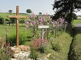 Croix à la Courvaulerie.