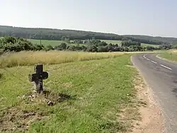 Mont-Saint-Jean, dans le nord-ouest. Paysage du Massif armoricain.