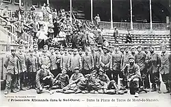 « Dans la plaza de toros de Mont-de-Marsan »