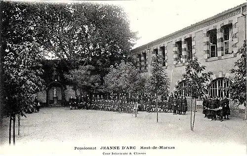 Ancien pensionnat de jeunes filles Jeanne-d'Arc, 8 rue Général-Lasserre.