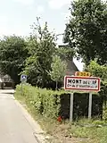 Entrée de Mont-de-l'If, commune de Saint-Martin-de-l'If.