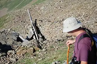 Ruines de la cabane Marguerite.