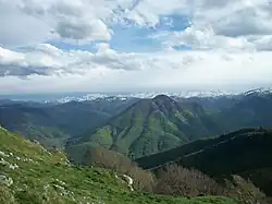 Vue des Pyrénées.