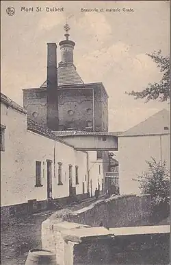 La Brasserie Grade à Mont St Guibert, début XXe siècle.