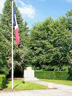 Le monument des Déportés.