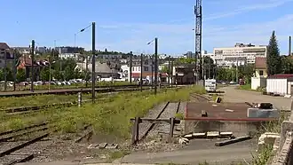 Gare SNCF de Montbéliard direction Belfort.