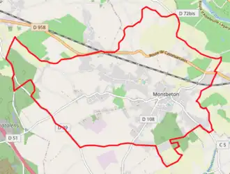 Carte OpenStreetMap.