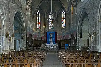 Vue de l'intérieur.