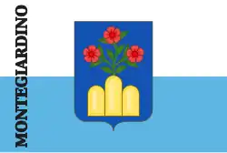 Drapeau de Montegiardino