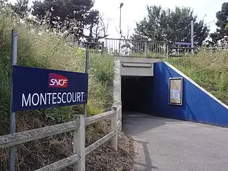 Image illustrative de l’article Gare de Montescourt