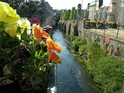 La Lézarde en centre-ville.