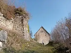 L'arrivée à la chapelle.